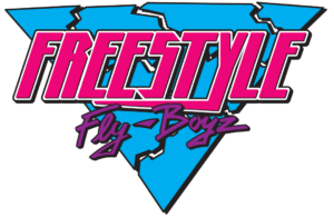 Original freestyle fly-boz logo from Oklahoma city has a triangle.